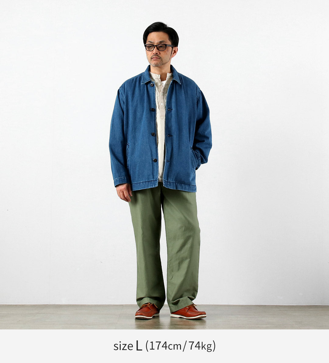 GOHEMP（ゴーヘンプ） 別注 9oz コットンヘンプ オーバー シャツコート