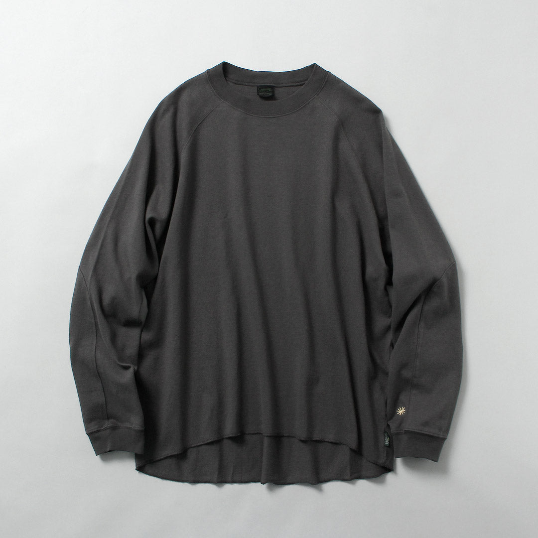 GOHEMP（ゴーヘンプ） 別注 10oz ヘンプコットン 長袖 ラウンドヘム