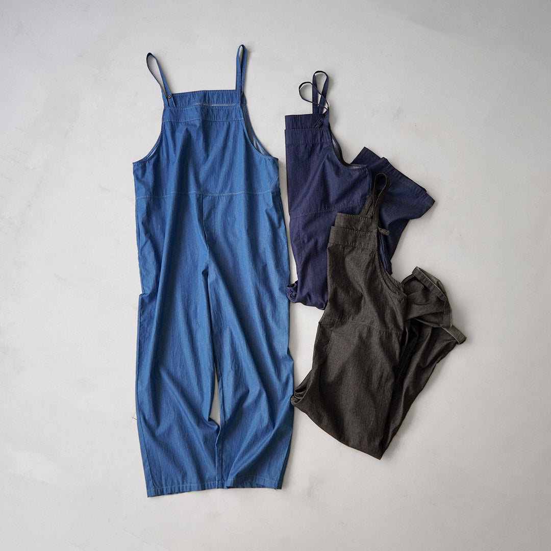 MAO MADE（マオメイド） 別注 スーパーライトデニム サロペット