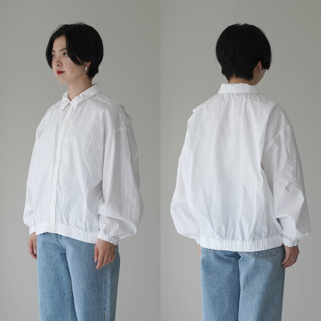 MIDIUMI（ミディウミ） ワイドシャツ ブルゾン 日本製