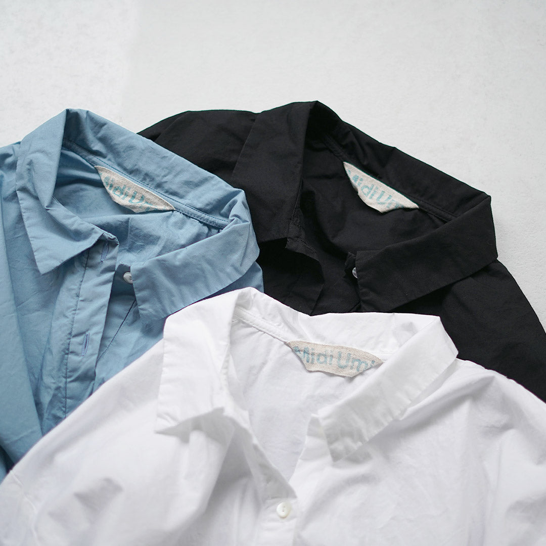 MIDIUMI（ミディウミ） ワイドシャツ ブルゾン 日本製