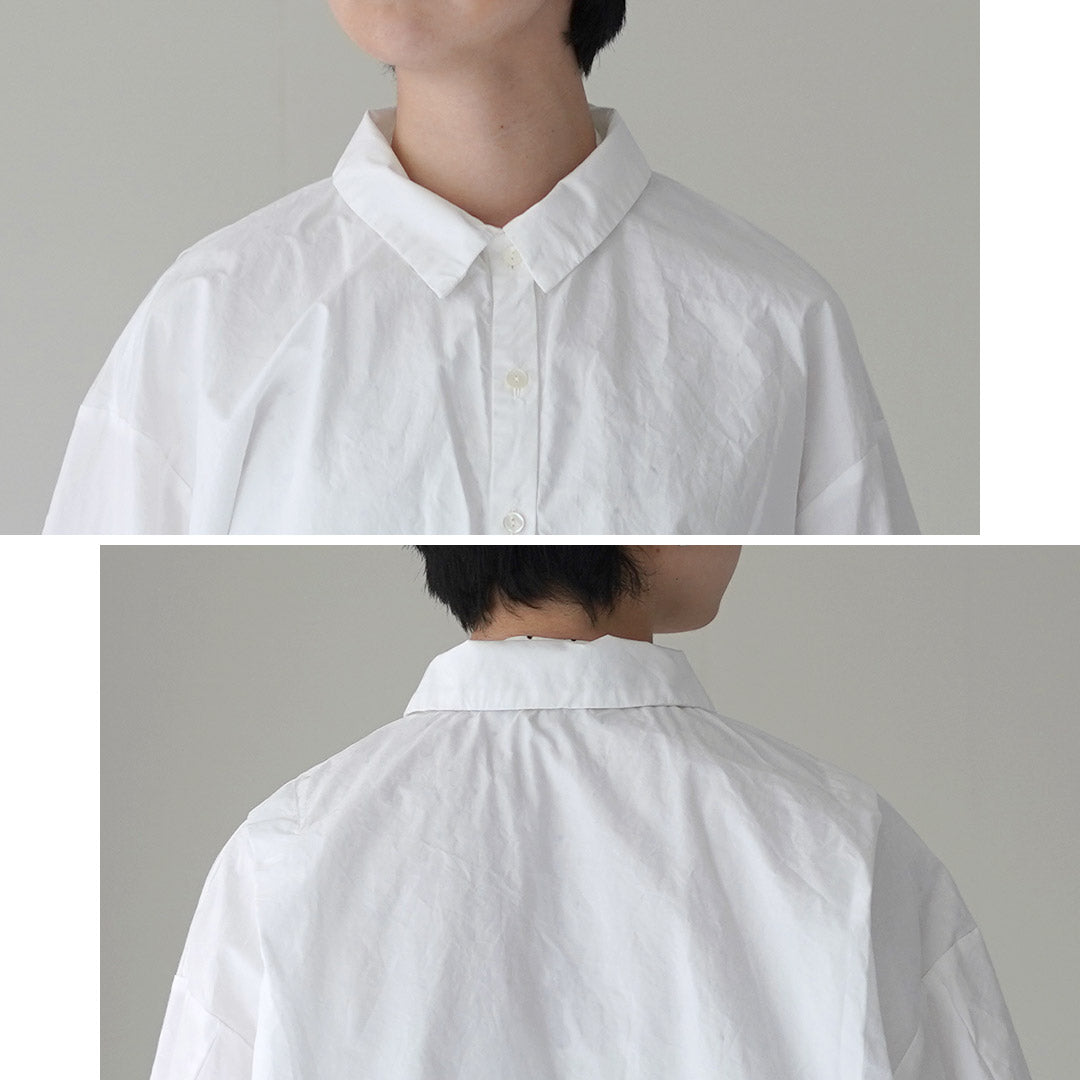 MIDIUMI（ミディウミ） ワイドシャツ ブルゾン 日本製