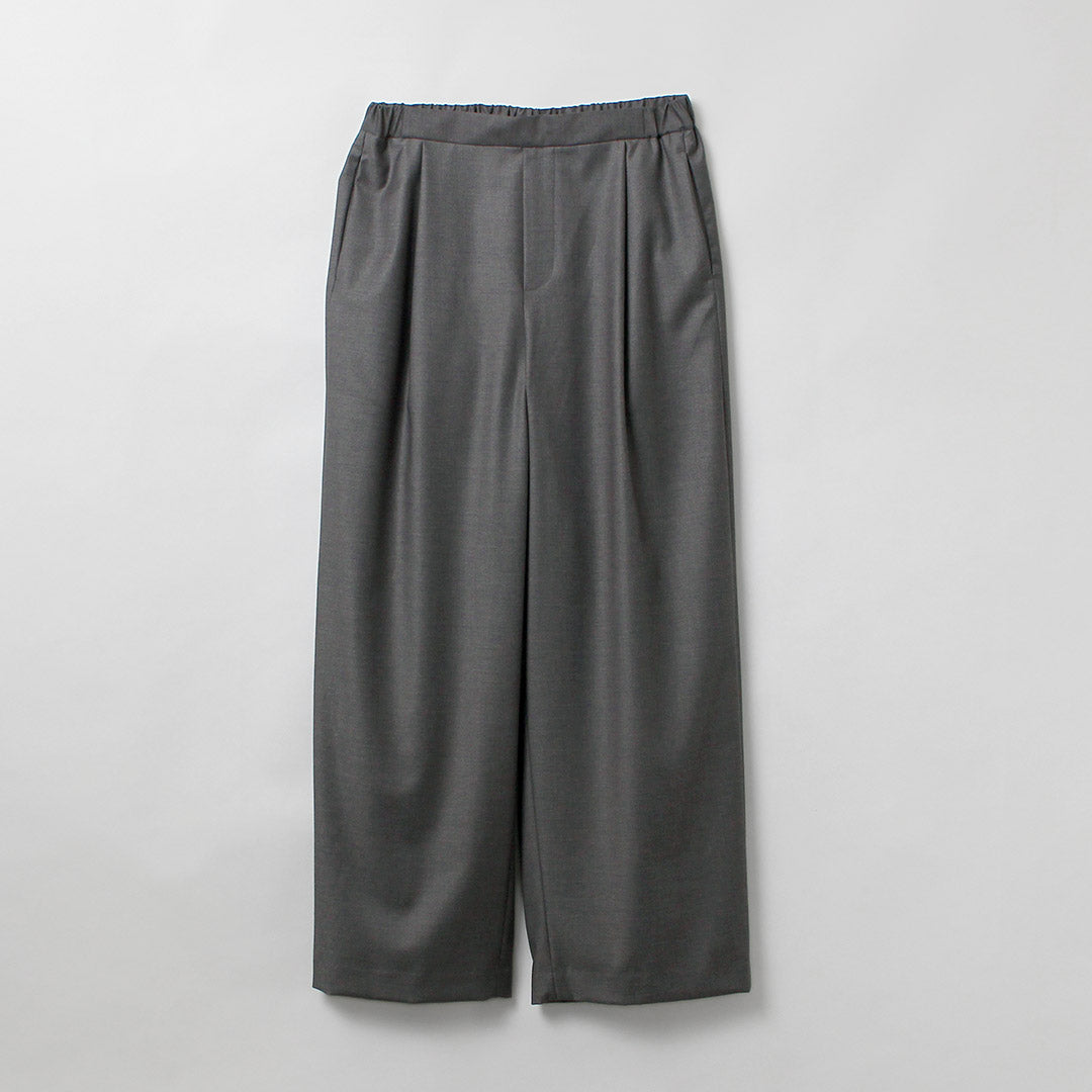 mizuiro ind（ミズイロインド） 2タック スラックス 日本製