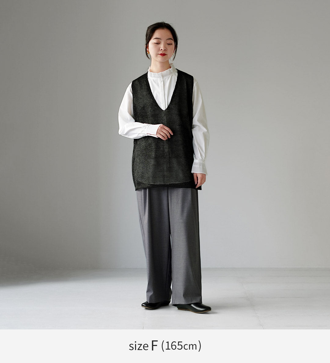 mizuiro ind（ミズイロインド） 2タック スラックス 日本製