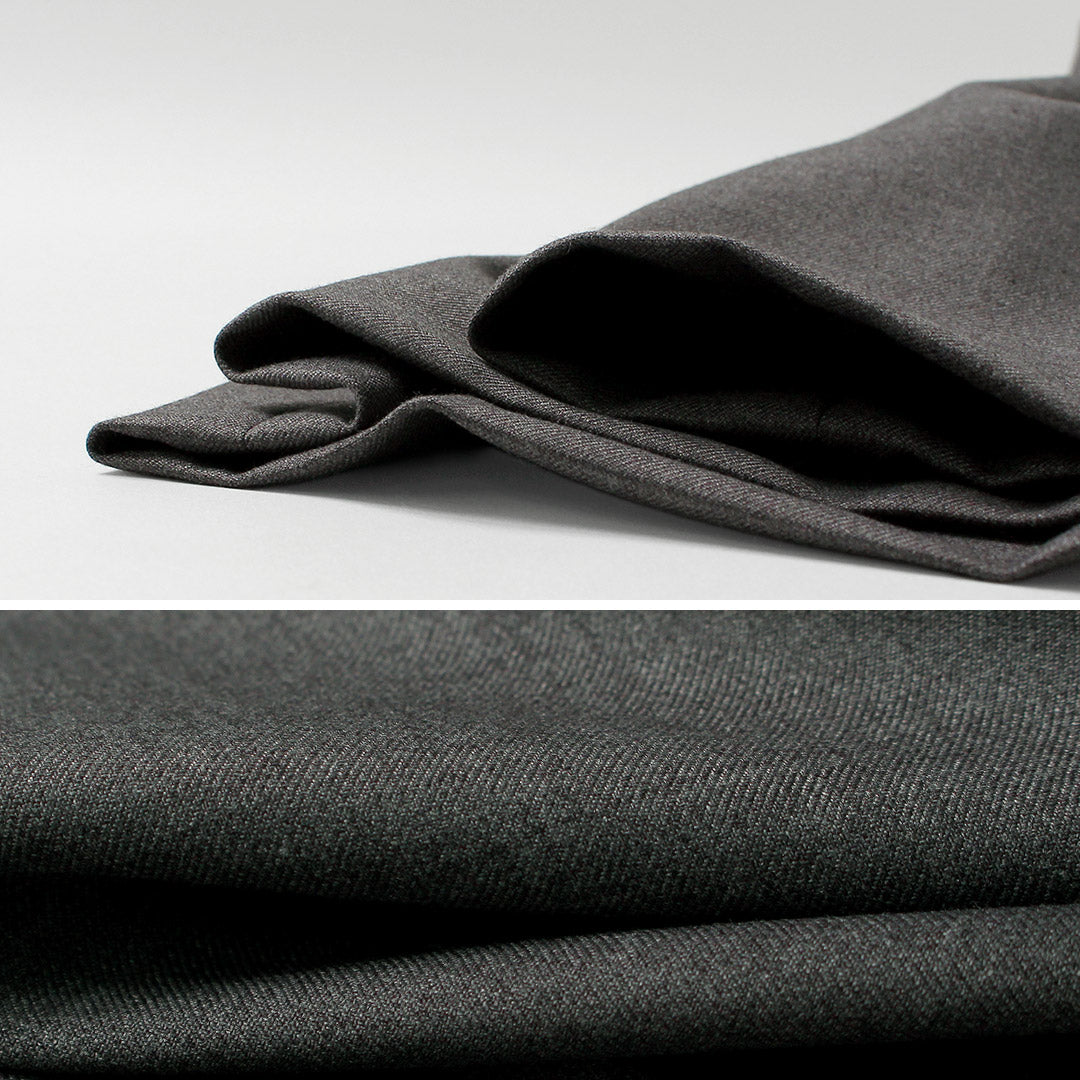 mizuiro ind（ミズイロインド） 2タック スラックス 日本製