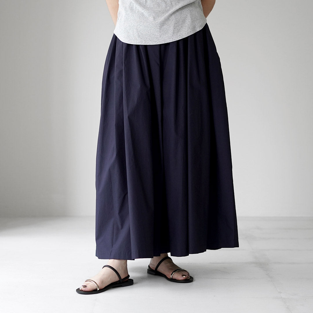 mizuiro ind（ミズイロインド） ボリュームフレア パンツ 日本製