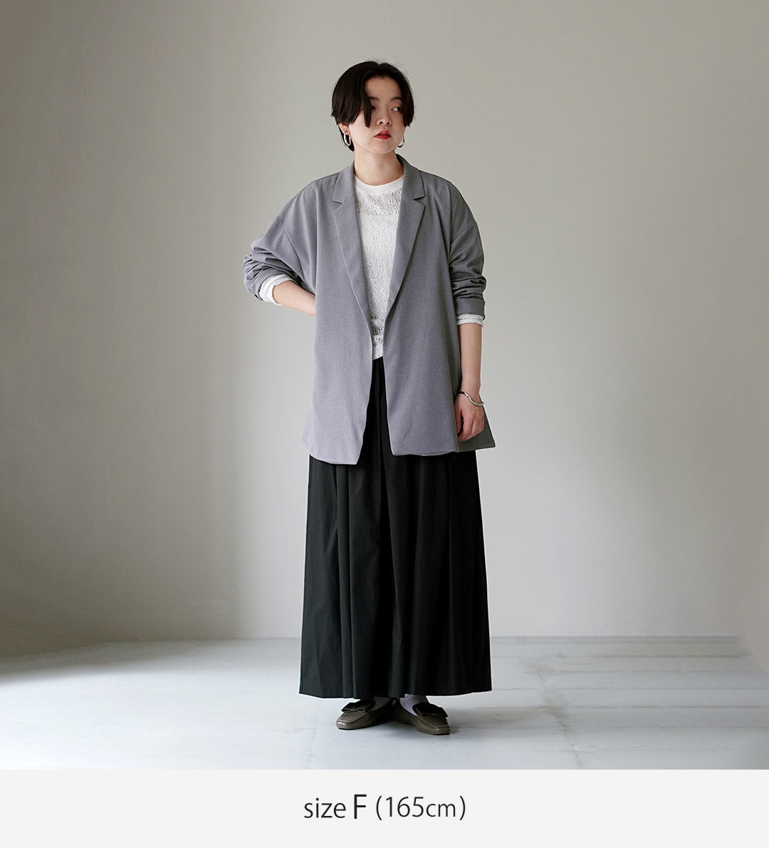 mizuiro ind（ミズイロインド） ボリュームフレア パンツ 日本製