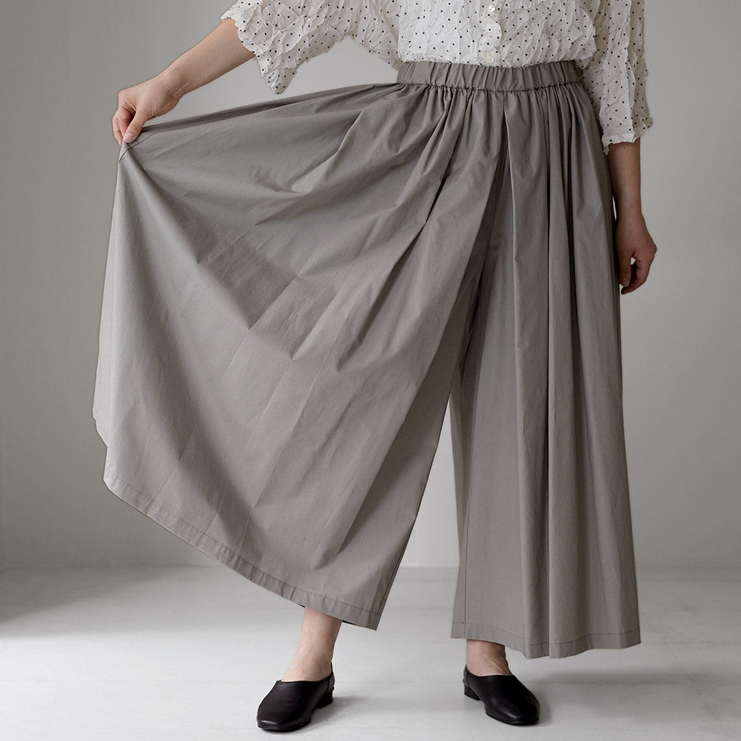 mizuiroind ボリュームパンツ mizuiro ind ドローストリングヘムボリュームパンツ｜ MARcourt ONLINE