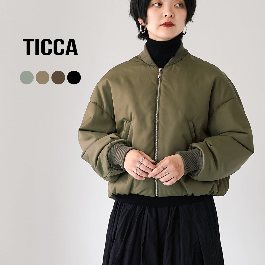 TICCA（ティッカ） ショート MA-1 日本製