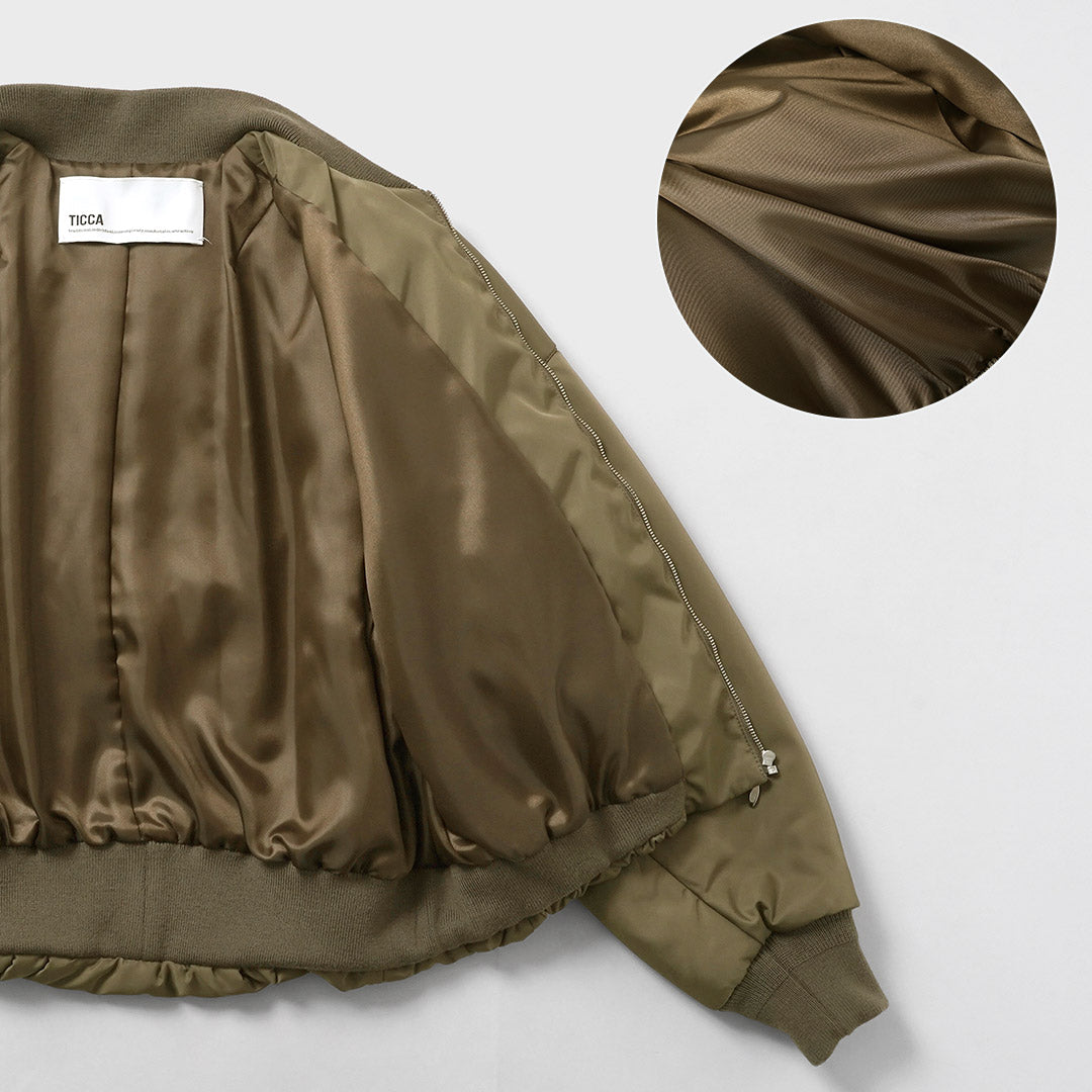 TICCA（ティッカ） ショート MA-1 日本製