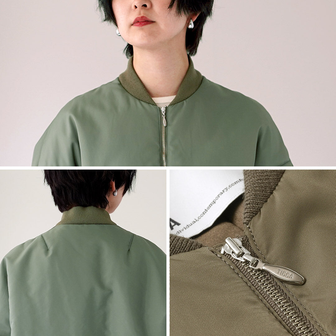 TICCA（ティッカ） ショート MA-1 日本製