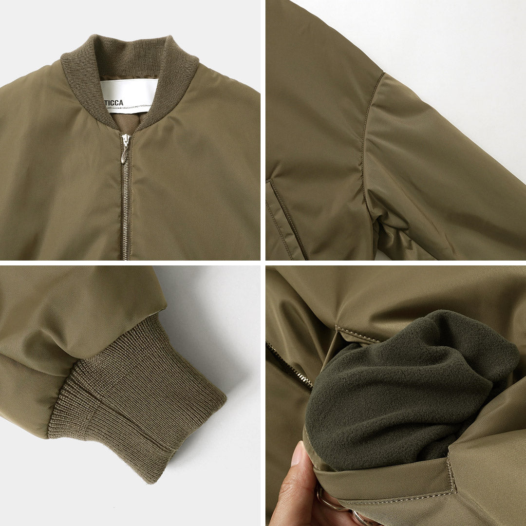 TICCA（ティッカ） ショート MA-1 日本製
