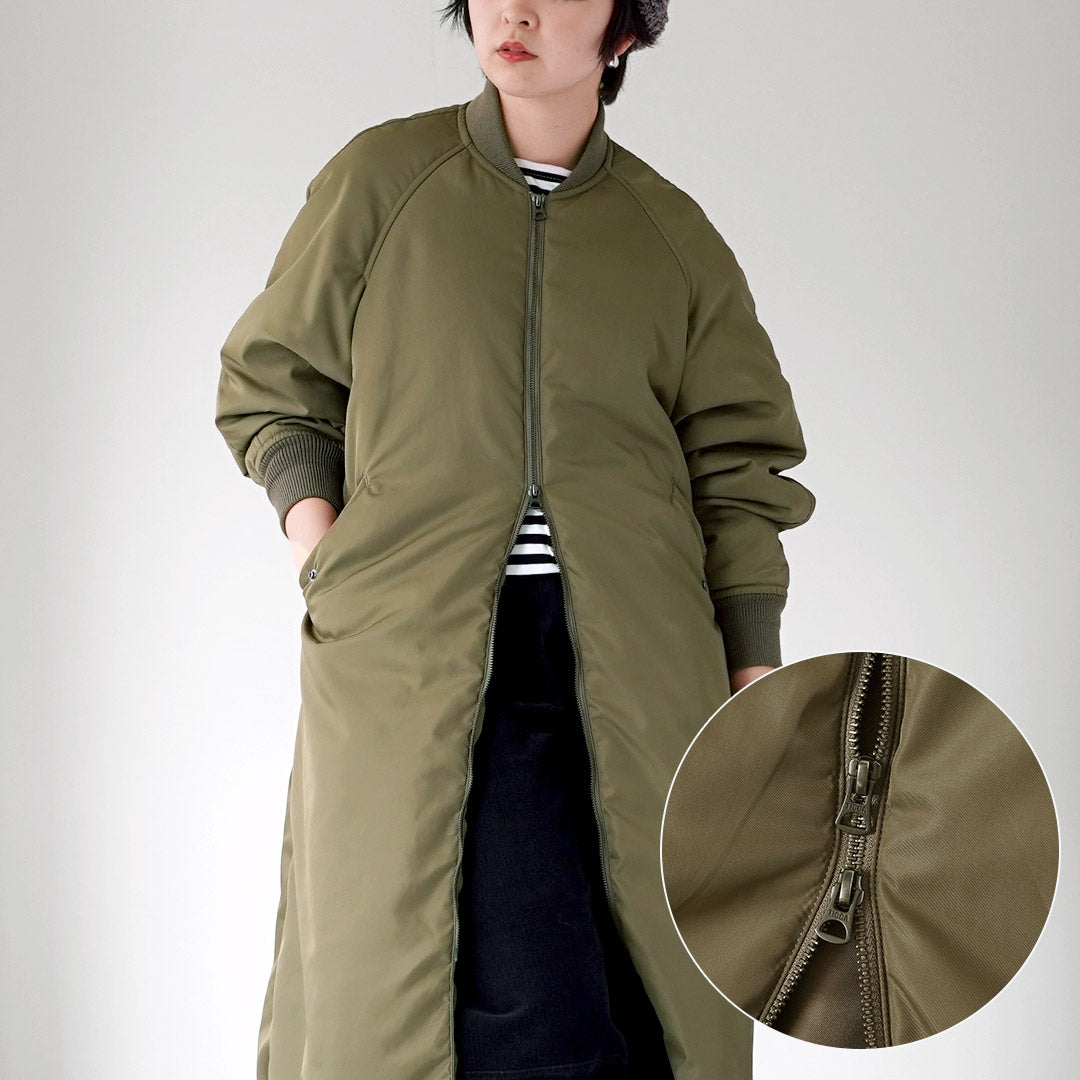 TICCA（ティッカ） ロング MA-1 日本製