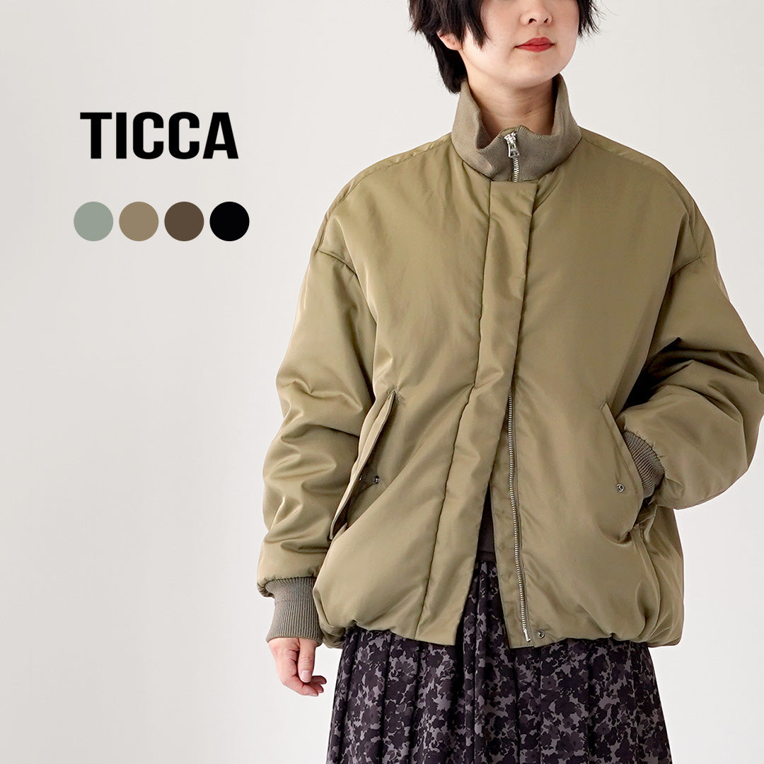 TICCA（ティッカ） スタンドネック ブルゾン 日本製