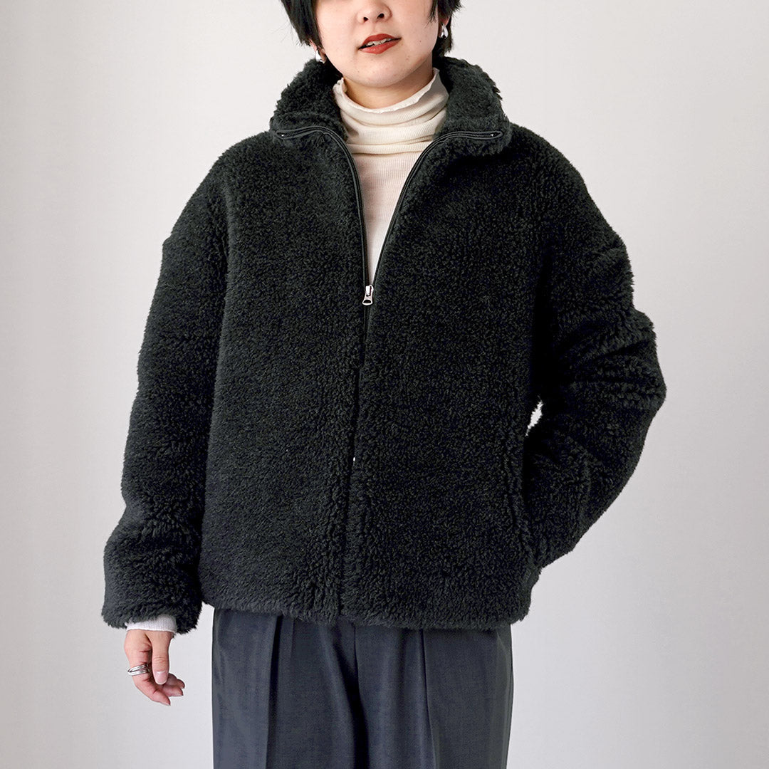 TICCA（ティッカ） WOOLファーブルゾン 日本製