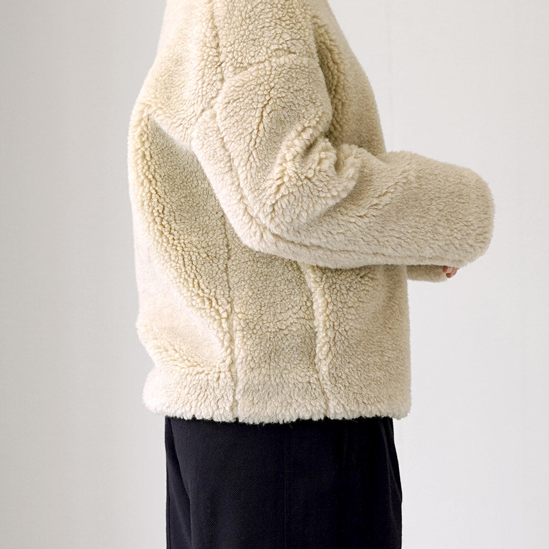 TICCA（ティッカ） WOOLファーブルゾン 日本製