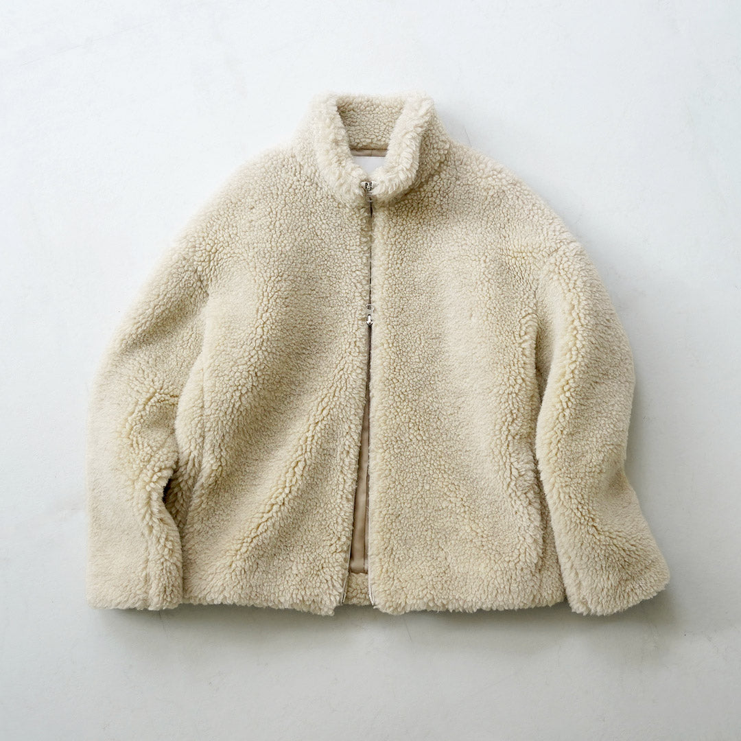 TICCA（ティッカ） WOOLファーブルゾン 日本製