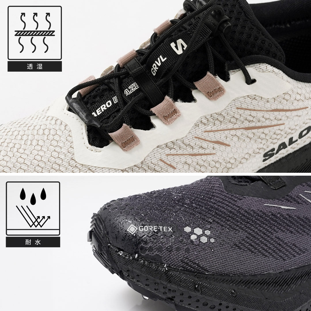 SALOMON（サロモン） エアロブレイズ 4 GRVL ゴアテックス M グラベルランニング スニーカー