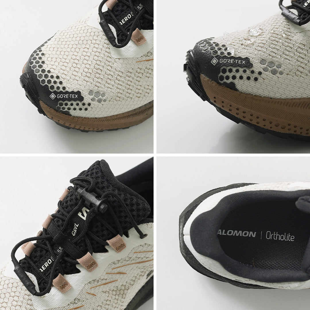 SALOMON（サロモン） エアロブレイズ 4 GRVL ゴアテックス W グラベルランニング スニーカー