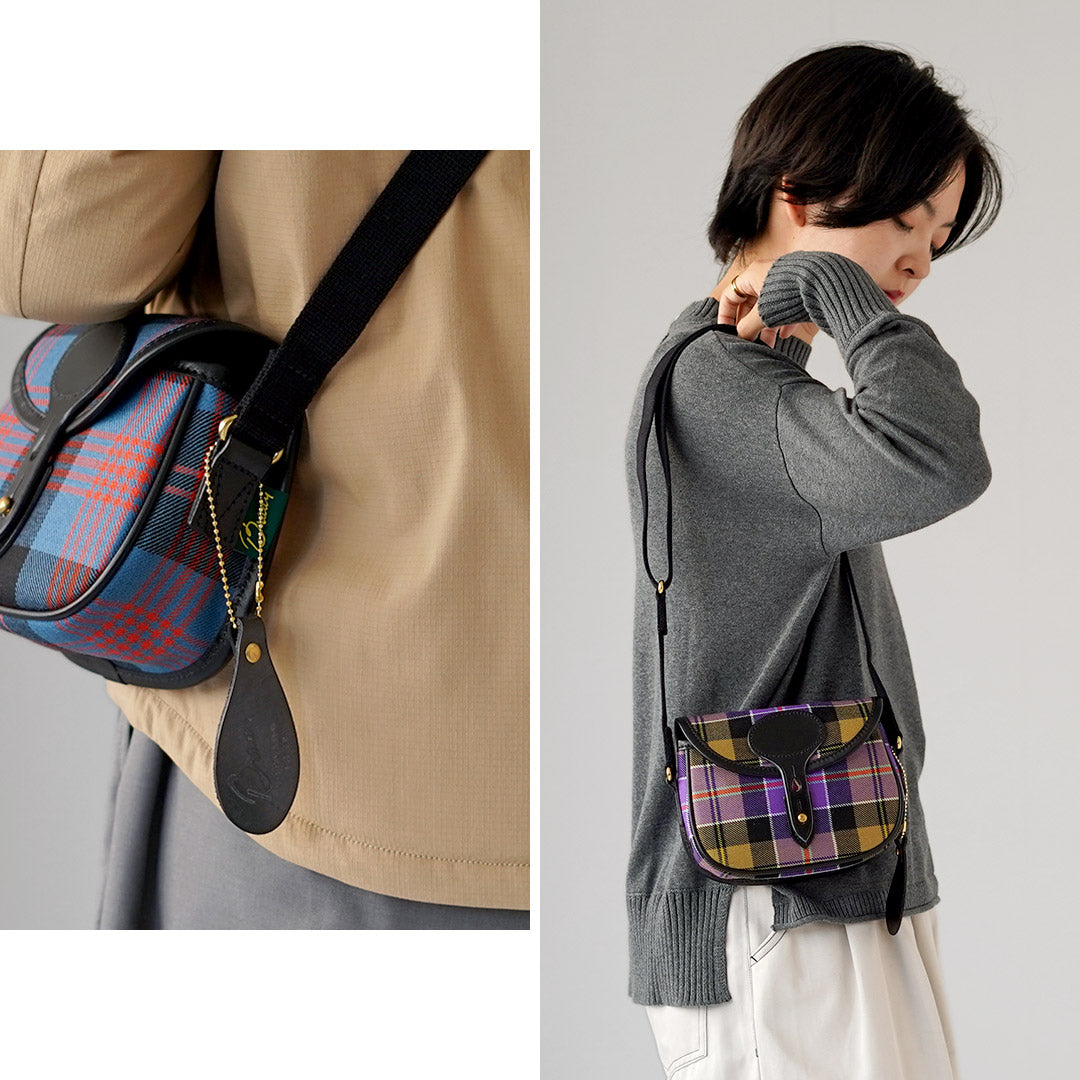 BRADY（ブレディ） ＃COLNE MINI コルネ ミニショルダー ロキャロン ウールチェック イギリス製
