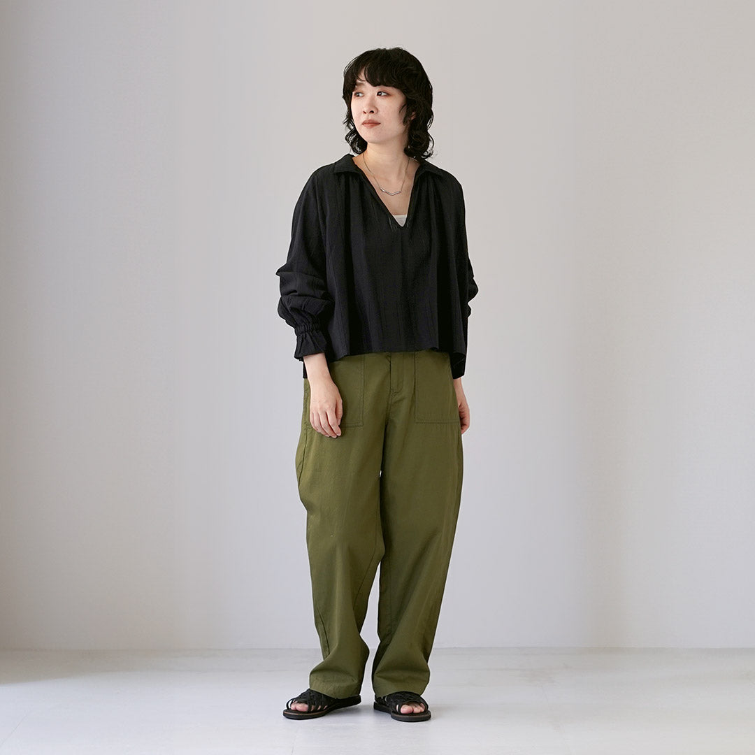 INDIA INDUSTRY（インディアインダストリー） スキッパー シャツ