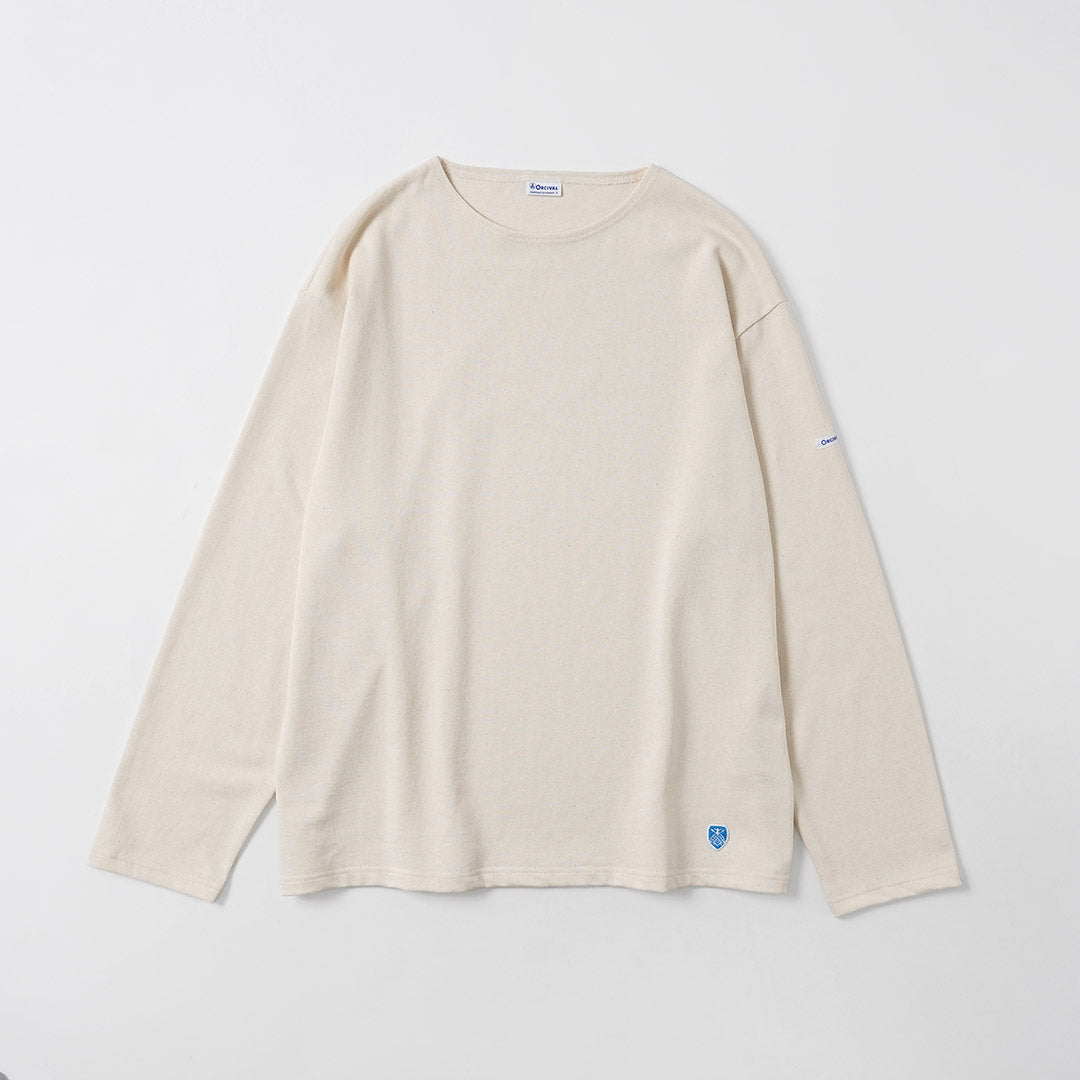 ORCIVAL（オーシバル） クルーネック L/S PO カットソー フレンチバスクシャツ フランス製