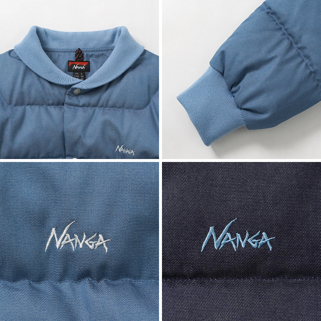 NANGA（ナンガ） デニム ダウンジャケット