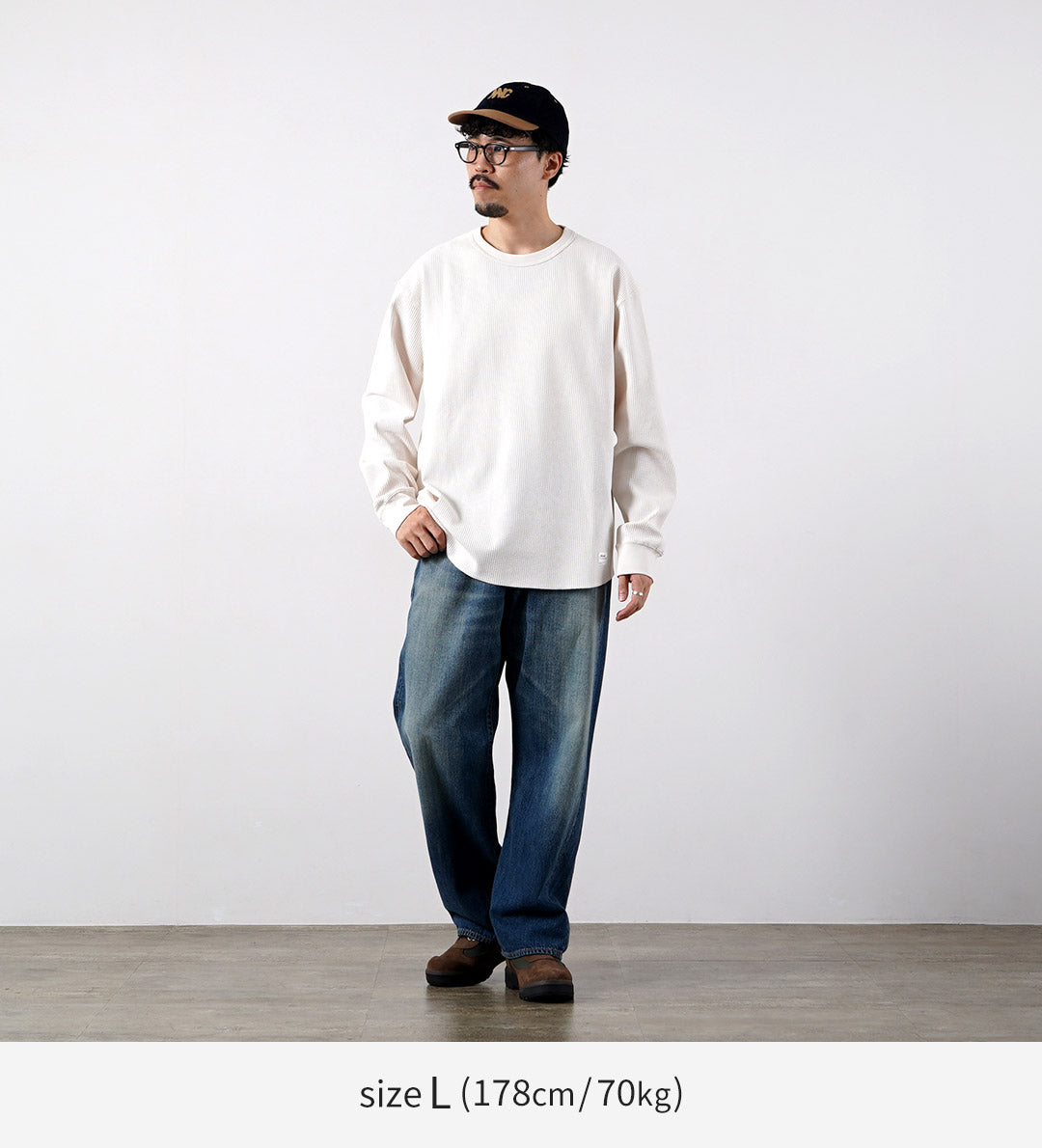 NANGA（ナンガ） エアフレックス ワッフル ロングスリーブTシャツ