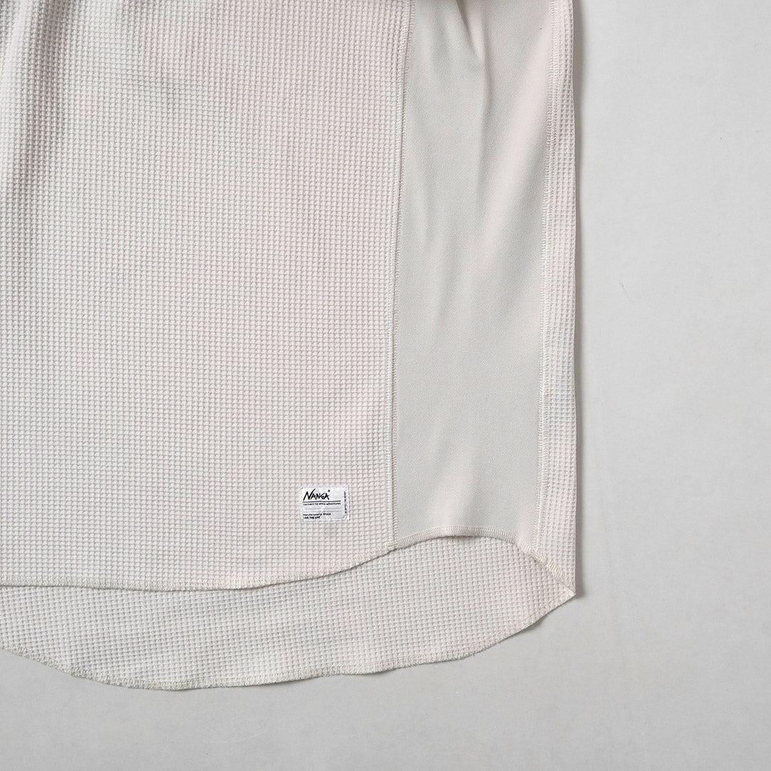 NANGA（ナンガ） エアフレックス ワッフル ロングスリーブTシャツ