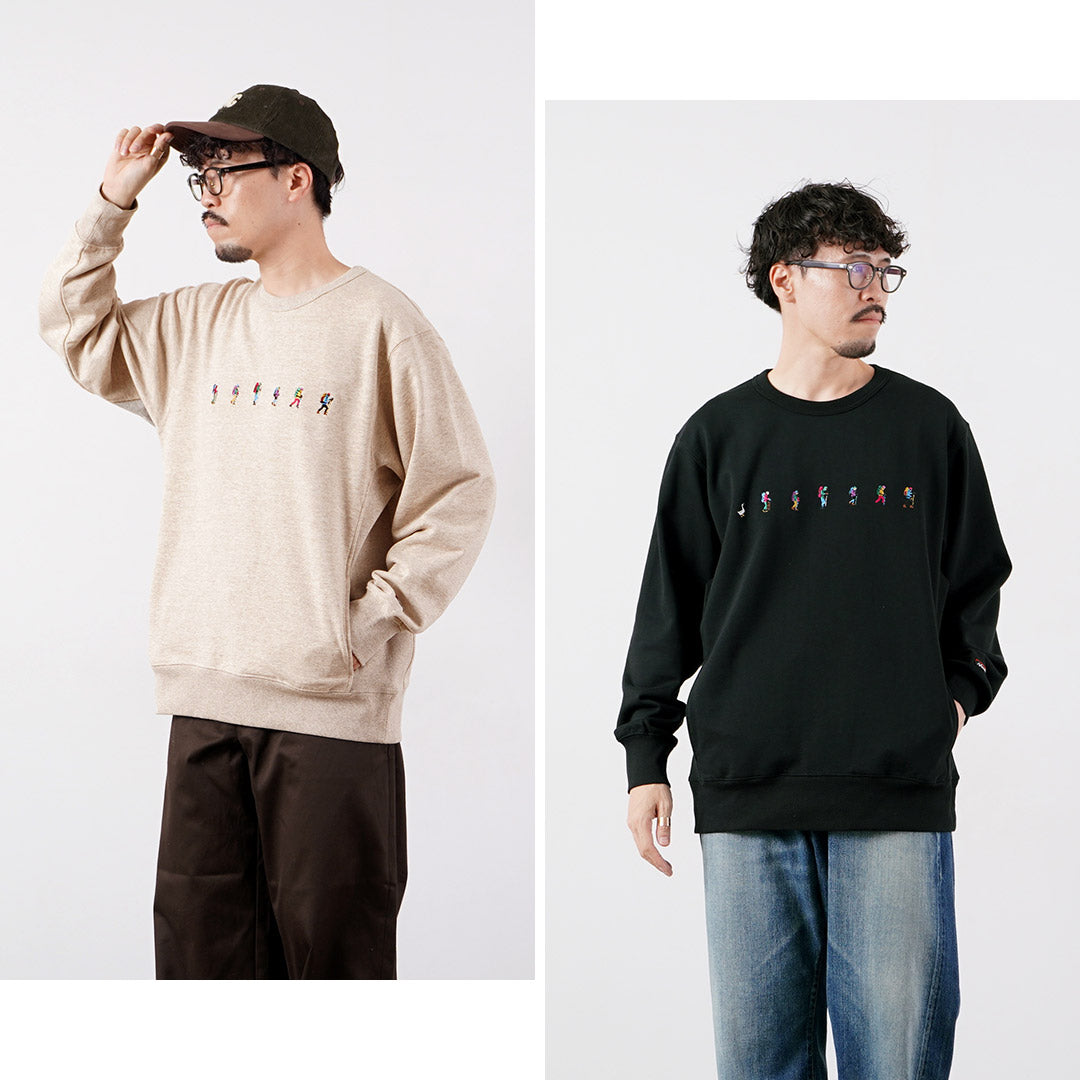 NANGA（ナンガ） エコハイブリッド トラバース刺繍 スウェット
