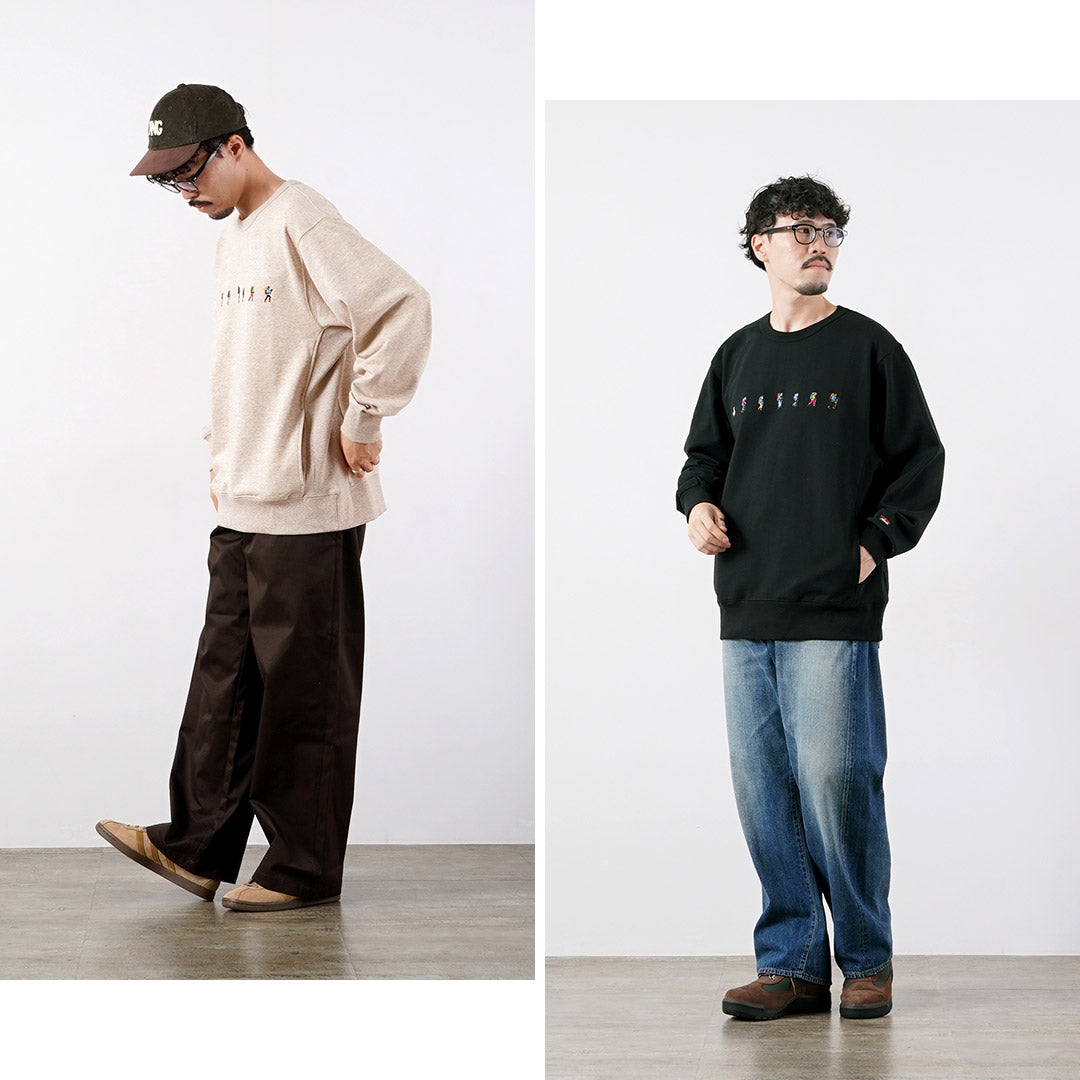 NANGA（ナンガ） エコハイブリッド トラバース刺繍 スウェット