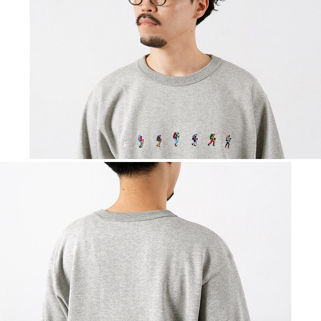 NANGA（ナンガ） エコハイブリッド トラバース刺繍 スウェット