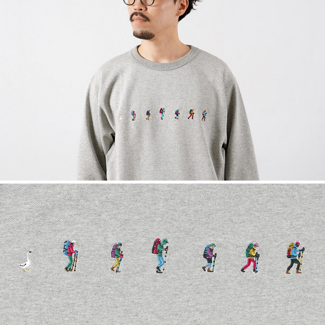NANGA（ナンガ） エコハイブリッド トラバース刺繍 スウェット