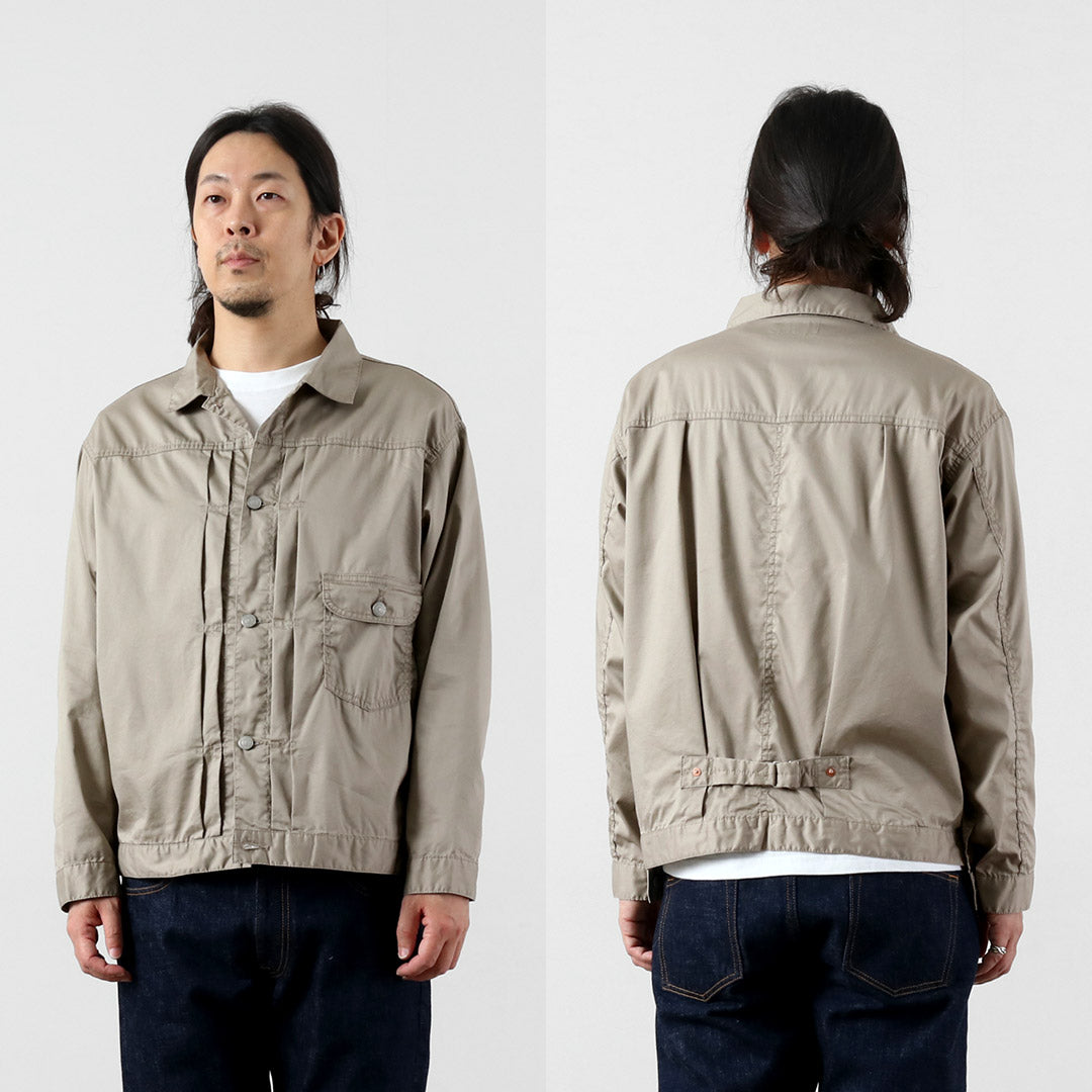 Blue refabric（ブルーリファブリック） 40sダンプ リビルド 1stタイプ トラッカージャケット 日本製