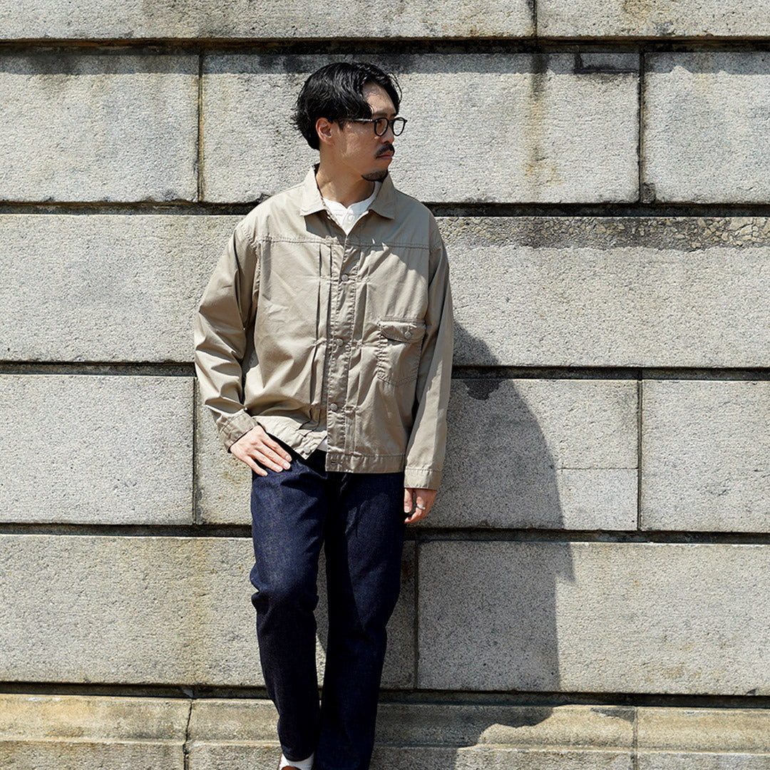 Blue refabric（ブルーリファブリック） 40sダンプ リビルド 1stタイプ トラッカージャケット 日本製