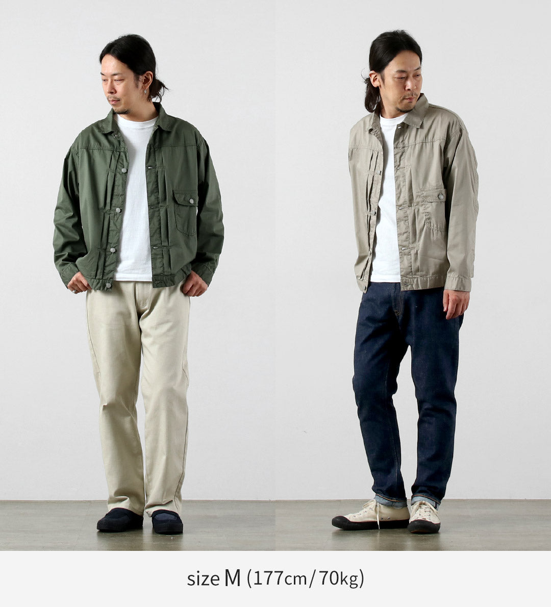 Blue refabric（ブルーリファブリック） 40sダンプ リビルド 1stタイプ トラッカージャケット 日本製