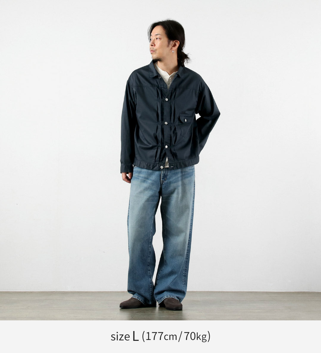 Blue refabric（ブルーリファブリック） 40sダンプ リビルド 1stタイプ トラッカージャケット 日本製