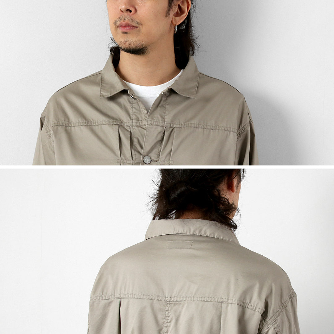 Blue refabric（ブルーリファブリック） 40sダンプ リビルド 1stタイプ トラッカージャケット 日本製