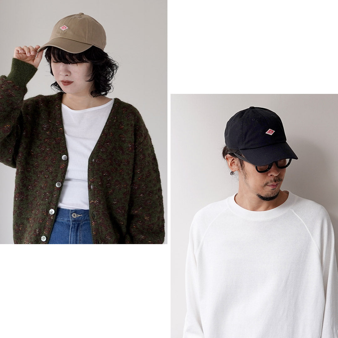 DANTON（ダントン） 6パネル キャップ チノクロス / メンズ レディース 野球帽 コットン