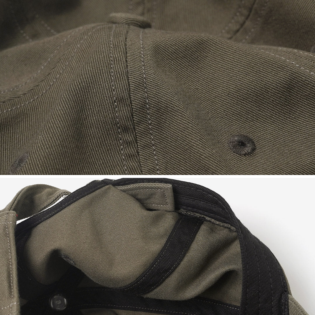 DANTON（ダントン） 6パネル キャップ チノクロス / メンズ レディース 野球帽 コットン