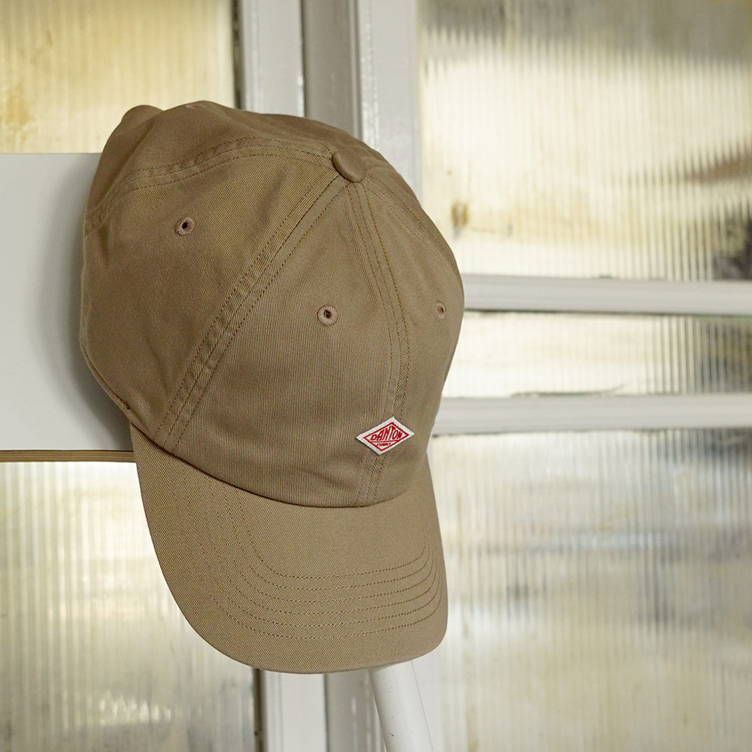DANTON（ダントン） 6パネル キャップ チノクロス / メンズ レディース 野球帽 コットン
