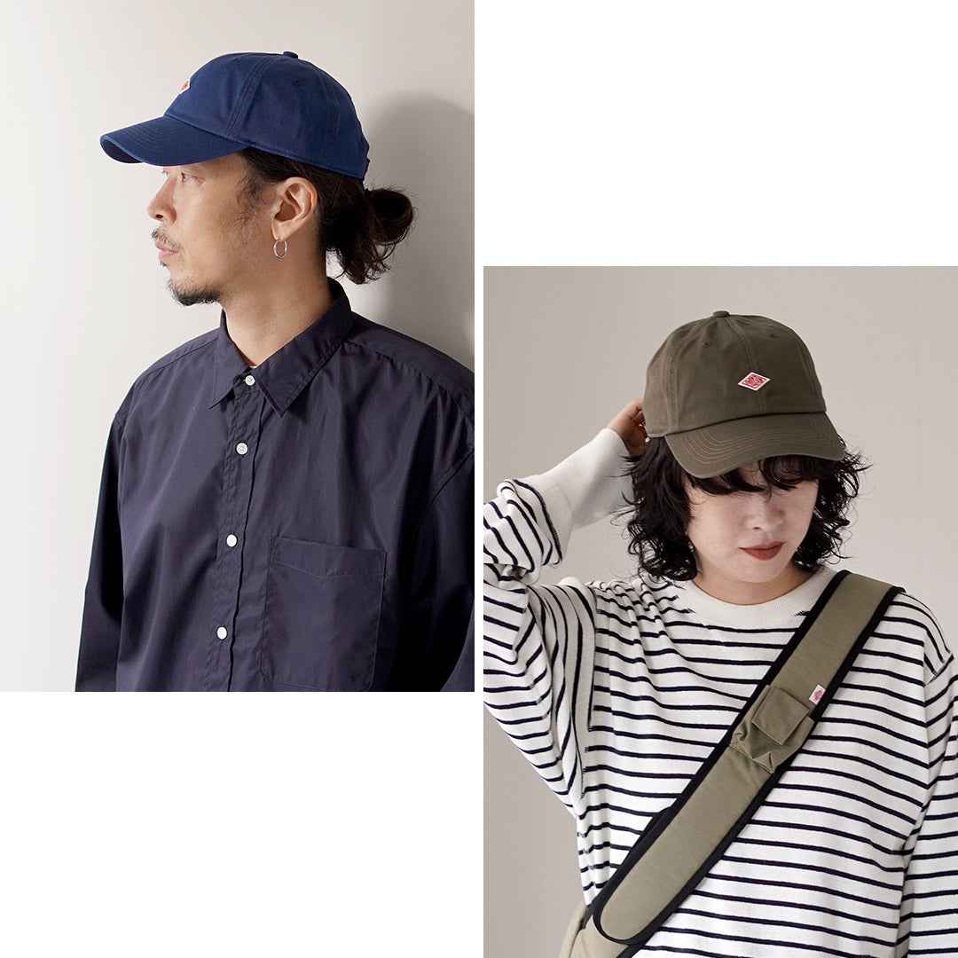 DANTON（ダントン） 6パネル キャップ チノクロス / メンズ レディース 野球帽 コットン