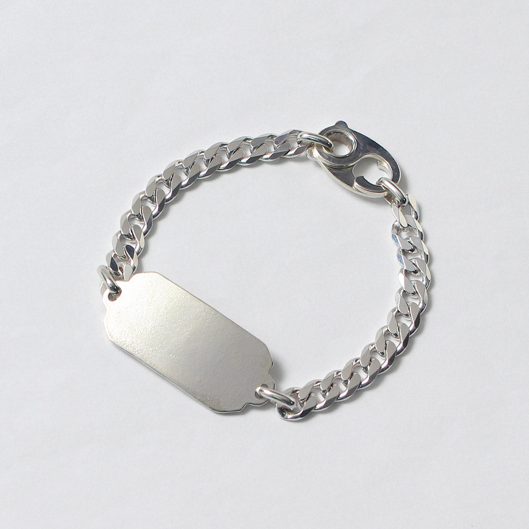 マ*2様 WAIPER 別注 ボタンワークス IDブレスレット Button Works（ボタンワークス） WAIPER別注 IDブレスレット VINTAGE