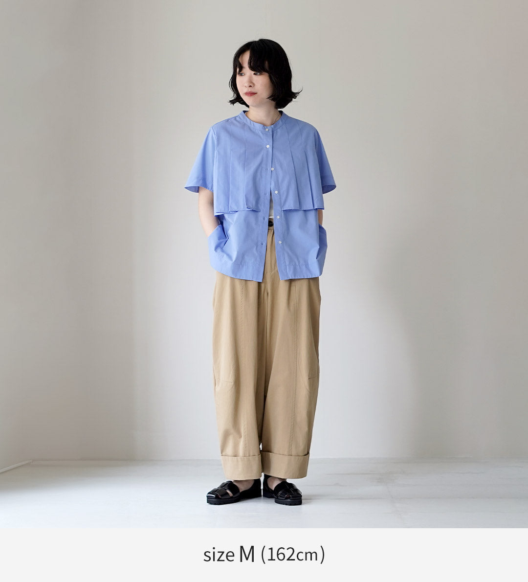 KELEN（ケレン） LIMAT フラップ タックブラウス