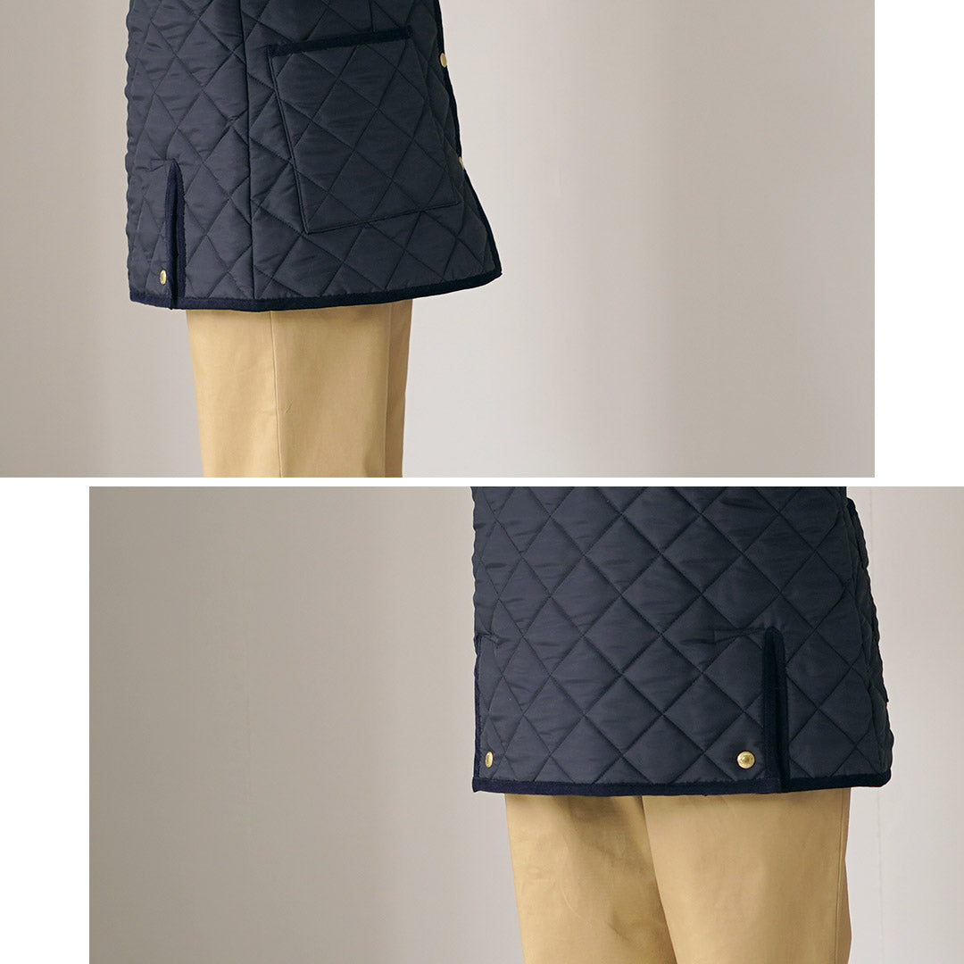 TRADITIONAL WEATHERWEAR（トラディショナル ウェザーウェア） ARKLEY MIDDLE HOOD アークリー ミドル フ―ディー キルティング コート