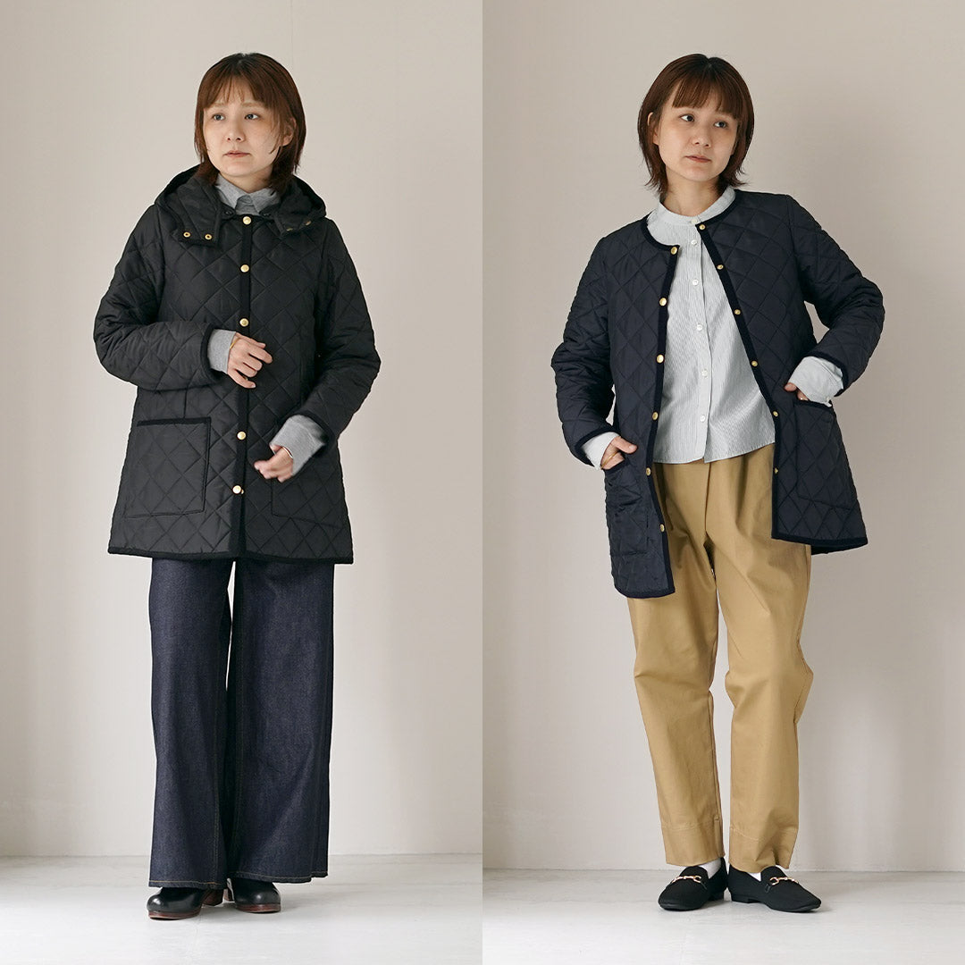 TRADITIONAL WEATHERWEAR（トラディショナル ウェザーウェア） ARKLEY MIDDLE HOOD アークリー ミドル フ―ディー キルティング コート