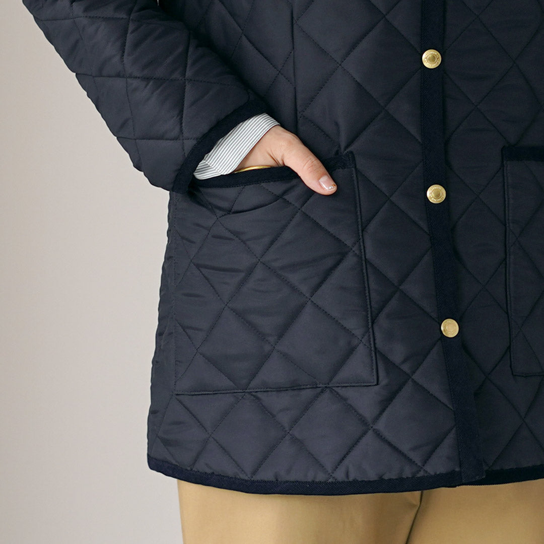 TRADITIONAL WEATHERWEAR（トラディショナル ウェザーウェア） ARKLEY MIDDLE HOOD アークリー ミドル フ―ディー キルティング コート