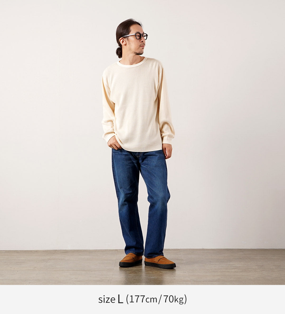 GOOD ON（グッドオン） 光電子 ロングスリーブ サーマル Tシャツ 日本製