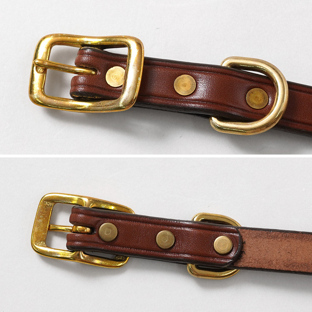 TORY LEATHER（トリーレザー） ワイドプレーン クリーストベルト レザー アメリカ製