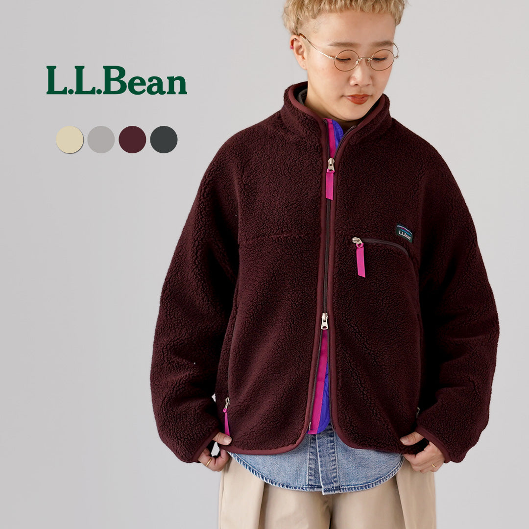 L.L.BEAN（エルエルビーン） トップシャム ボアフリースジャケット